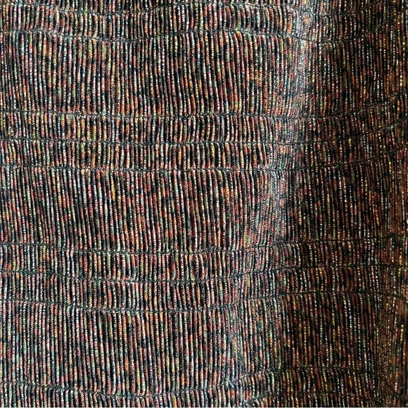 Anthropologie Shimmer Puff-Sleeved Top - Picture 6 of 6